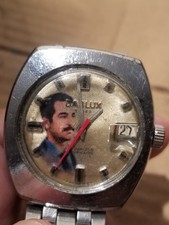1980'S SADDAM HUSSIEN PRESIDENT WATCH SPECIAL MEMORIAL RARE