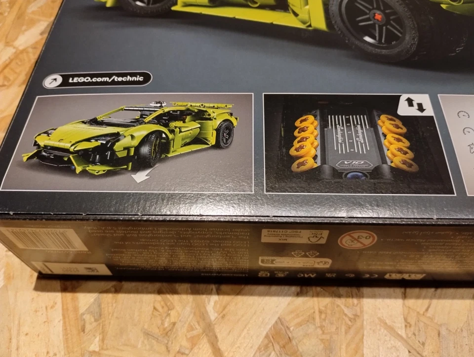 LEGO Technic 42161 - Lamborghini Huracán Tecnica. Boîte Scellée. Lot B - Photo 3/4