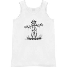 'Haunted Scarecrow' Adult Vest / Tank Top AV062079