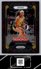2024 Panini Prizm Monopoly WNBA #41 Lexie Brown Classic Icons Red Prizm