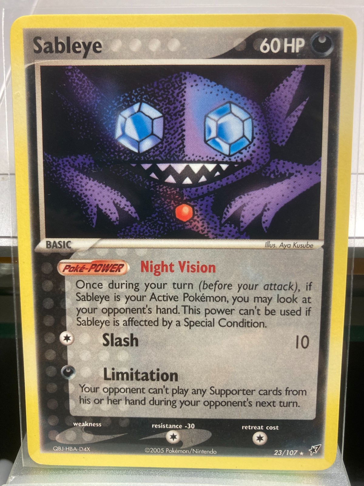 Vintage 2005 Pokemon EX Deoxys /107 Card ($2 Minimum Order Required)