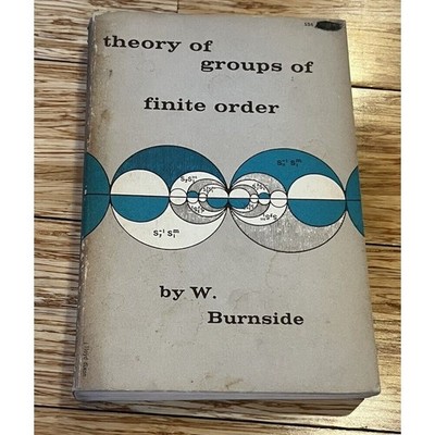 Theory of Groups of Finite Order by William S. Burnside PB VTG 1955 Classic