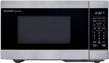 SHARP Countertop Microwave Oven with Removable 10.6" Carousel Stainless Steel 