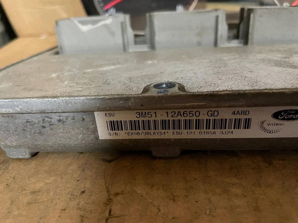 Original Ford C-Max 1.8 Steuergerät Set 3M5112A650GD - Bild 2 von 4
