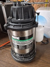 Wayne 58321-WYN3 CDU980E 3/4 HP Submersible Stainless Steel Sump Pump