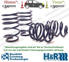 HR Tieferlegungsfedern 30mm für BMW Z4 Roadster E89, Bj. 2009-2016