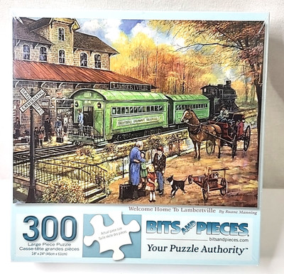 Bits and Pieces - 300 Piece Jigsaw Puzzle for Adults 18'' x 24'' - Welcome Home to
