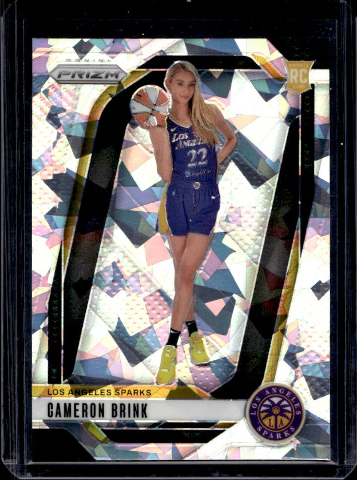 2024 Panini WNBA Prizm Cameron Brink RC Ice Rookie #143 Sparks