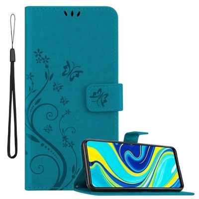 Schutzhülle für Xiaomi RedMi NOTE 9 PRO / NOTE 9S Blumen Hülle Cover Case Tasche