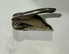vintage. Ideal Model No.1 Pocket Seal Embosser Stamp. Working. VGC