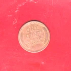 RARE 1924 LINCOLN WHEAT SHAFT I CENT NO MINT MARK CIRCULATED FINE