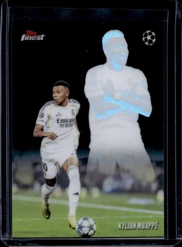 2025-26 Topps UEFA Club Competition Finest Kylian Mbappe Shadow Play #SH-2