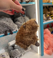 Jellycat Clyde Capybara Keychain Plush Cute Soft Bag Charm Keyring Gift NWT