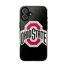 Ohio State Tough Phone Cases, College Team Accessories, Football Fan iPhone