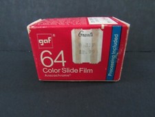 Sealed GAF 64 Color Slide Film 135/20 Exp 4/74 Anscochrome 35mm ASA 64 19 DIN