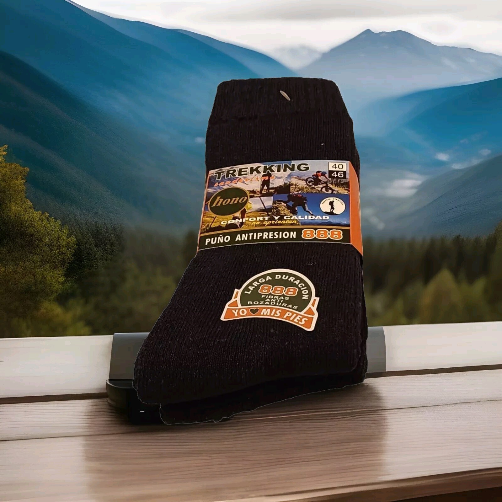 PACK 3 PARES CALCETINES TREKKING SENDERISMO ANTIPRESION 40/46 *ENVIO GRATIS*