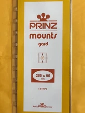   PRINZ STAMP MOUNTS 265/96 - SOUVENIR SHEETS AND PANES