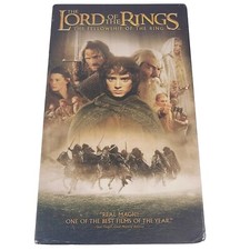 The Lord Of The Rings The Fellowship Of The Ring VHS Tape New Sealed Movie LOTR