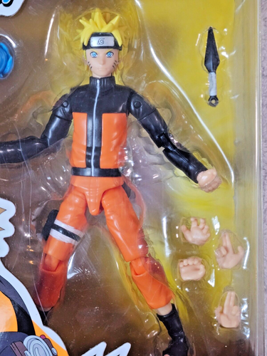 Anime Heroes UZUMAKI NARUTO Action Figure Bandai Shonen Jump Naruto Shippuden - Picture 2 of 6
