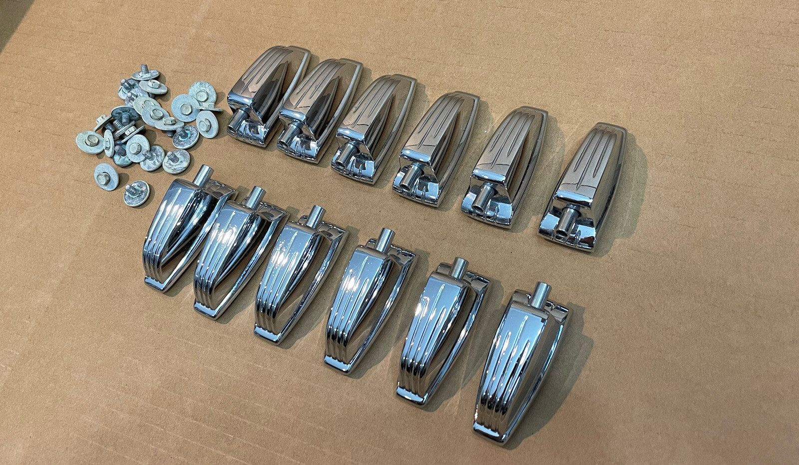 Ludwig 60s 70s Bass Drum Tom Floor Tom Lug Set Large Classic Lugs