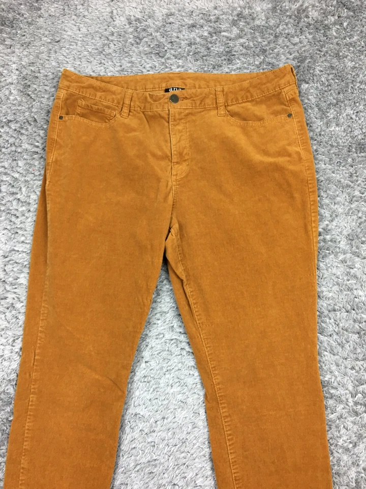 a.n.a. Новый подход вельветовые брюки женский размер 16 коричневый хлопок - Изображение 2 из 4