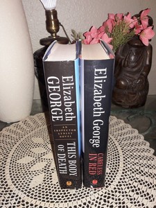 Details About 2 Books Signed Insc By Elizabeth George Careless In Red This Body Of 1st - 
