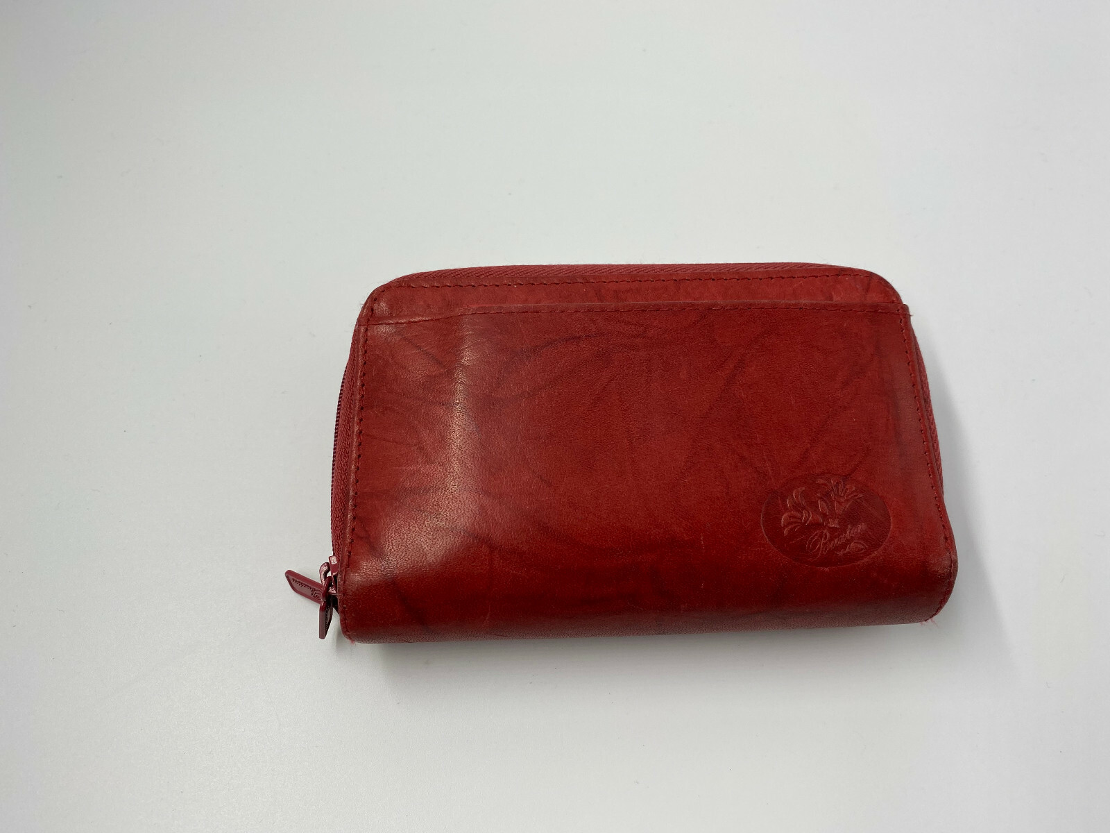 Buxton Red 2 Section Wallet - image 1