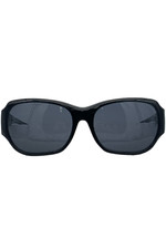 Foster Grant Solar Shield Chevron Shine Fitsover Black