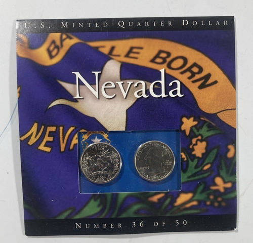 Set iniziale P&D Quarter Statehood 50 pezzi. 25 stati e carte diversi. - Foto 4 di 8