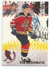 ROB NIEDERMAYER 1993-94 ULTRA WAVE OF THE FUTURE MINT CONDITION FLORIDA PANTHERS