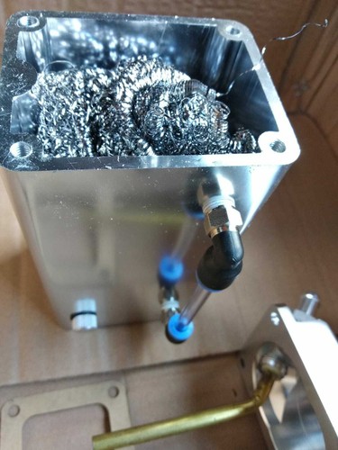 Serbatoio vaschetta decanter filtro recupero olio vapori oil catch RENAULT CLIO - Imagen 6 de 7