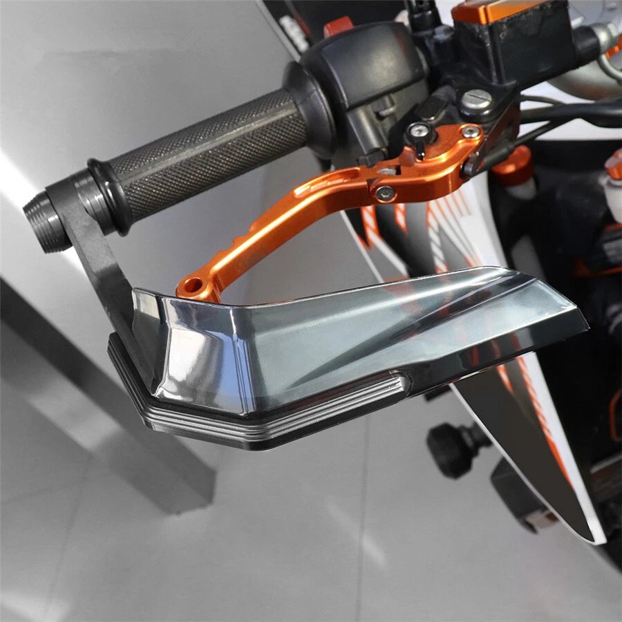 Motorcycle Handguard Handlebar Shells Protector Hand Guard Shield Windshield - Image 4 of 4