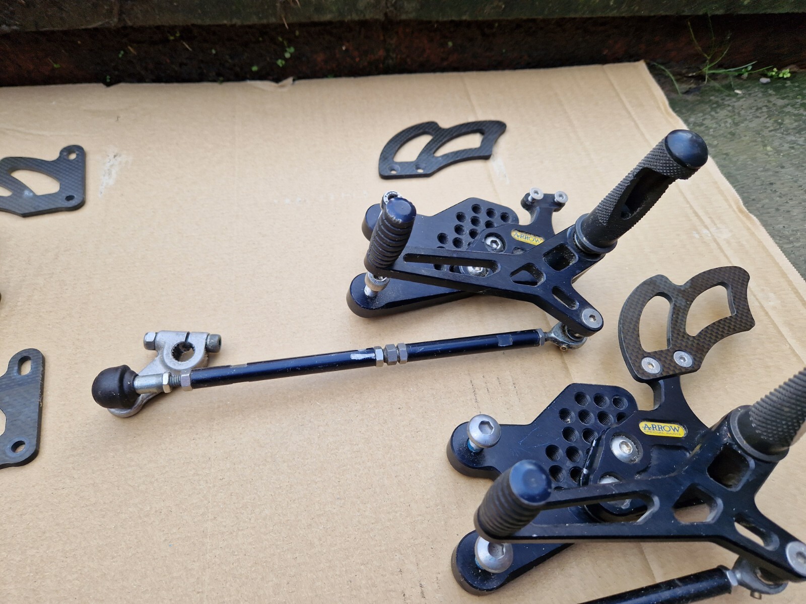 GSXR 1000 Arrow Rearsets. eBay