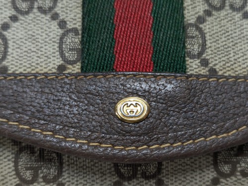 Vintage Gucci mini Pouch Purse Sherry PVC - Picture 15 of 19