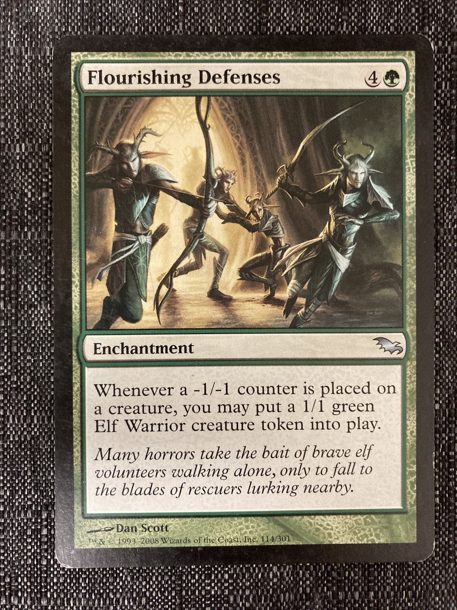MTG EN 栄華の防衛/Flourishing Defenses 4枚まとめ売 Flourishing Defenses Shadowmoor MTG Magic the Gathering LP | eBay