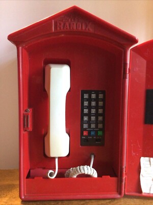 Vintage Randix Fire 911 Telephone, Landline Touch Tone Fire