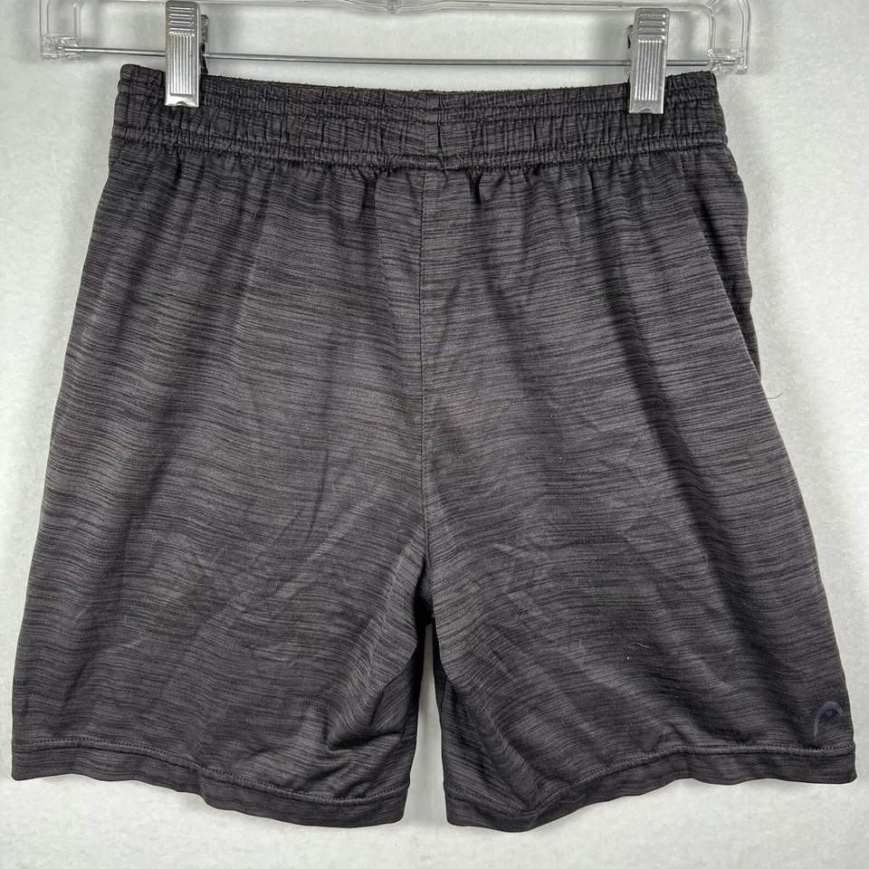 Head Boys Athletic Shorts YM Youth Medium 10-12 Black Tennis Soccer Gym I - Image 3 of 4