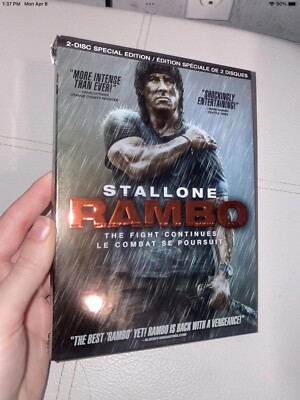Rambo (DVD, 2008, 2-Disc Set, Canadian Special Edition French Version...