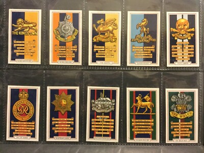 1939 Gallaher Army Badges Set of 48 Cards Sku241S
