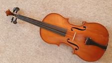 Nice old 4/4 Violin violon , 1 part back