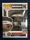 Funko Pop Football WALTER PAYTON #78 Chicago Bears NFL with PROTECTOR