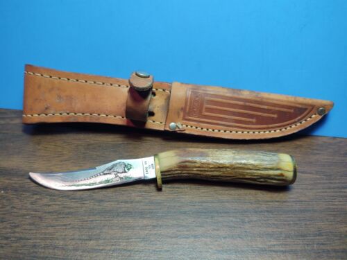 Vintage Case XX Pheasant Hunter Bone Handle Knife 523 3 1/4 SSP