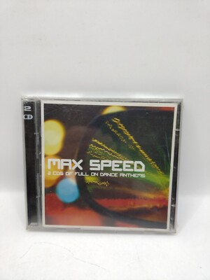 Max Speed - Various Artists 2 CD s of Full On Dance Anthems (CD, 2005) New Seale