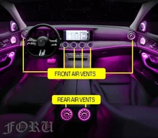 For Mercedes Benz E-Class W213 e400 e43 e53 Air Vent Ambient Light Accessories