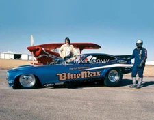 Harry Schmidt Raymond Beadle Blue Max '74 Mustang II NITRO Funny Car PHOTO! #3b