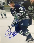 Pat VERBEEK Signed 8x10 Photo! Hartford Whalers! NHL ALL STAR! “GO WHALERS” /COA