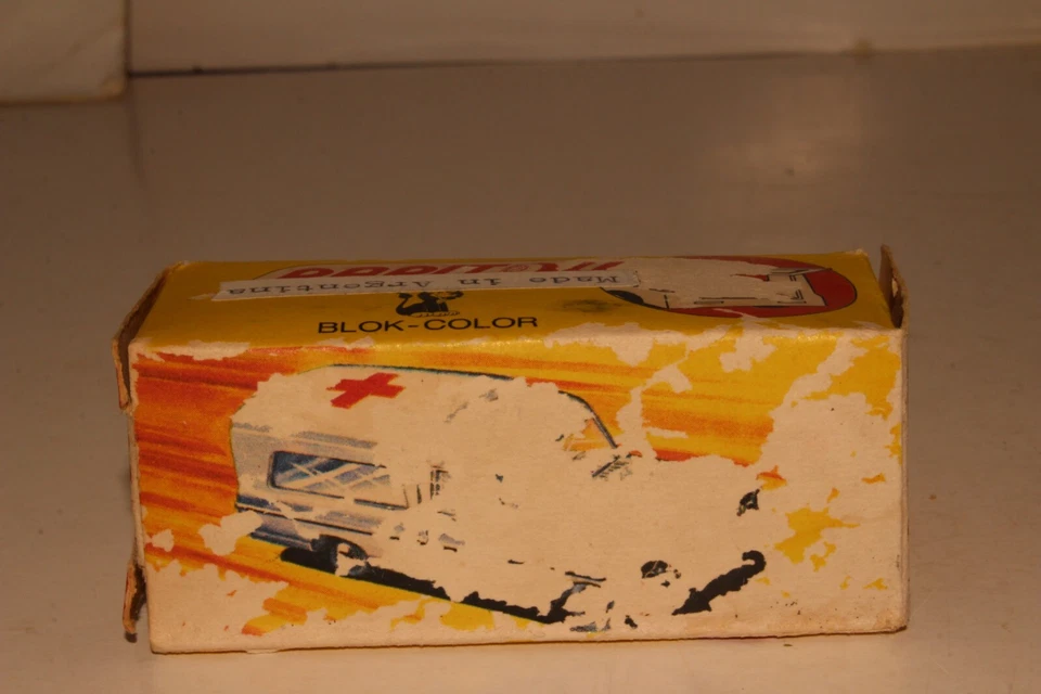 Aguti Rapitoy Ford F-100 Pickup Truck Ambulance with Original Box, Matchbox Copy - Image 2 of 4