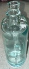 **VINTAGE** 8” Italian Vetreria Etrusca Half Wavy Bottles 1960s Vinegar & Oil — photo 6