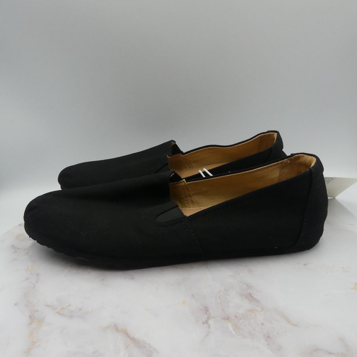 Amazon Essentials Shoes Womens 9 Black Buddha Slip On Casual | eBay