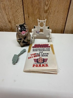 Sergeant Shoat N. Sweet 100% Complete Barnyard Commandos Playmates 1989